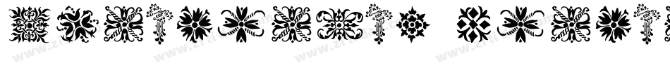 ornamental penmanshi字体转换
